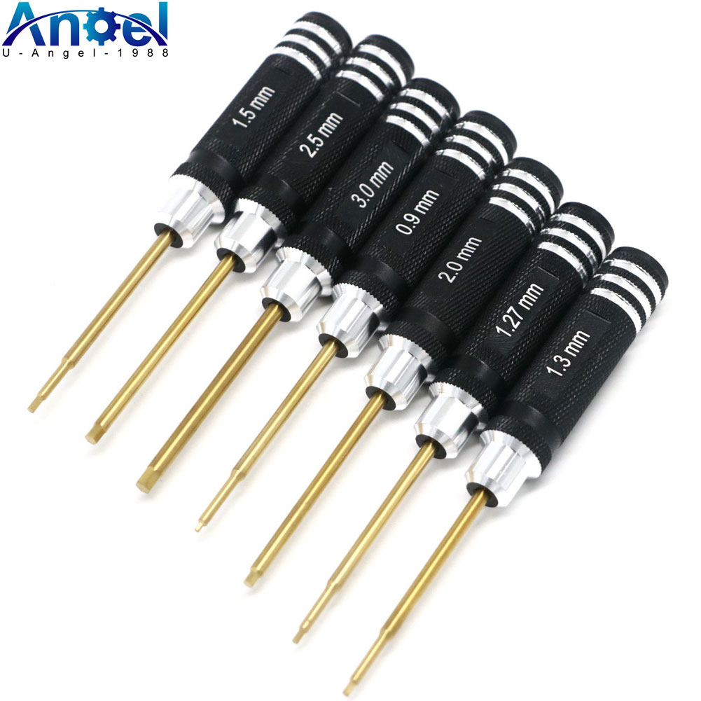 Drone Kit Beginner - 7pcs Titanium Plating Mini Precision Hex