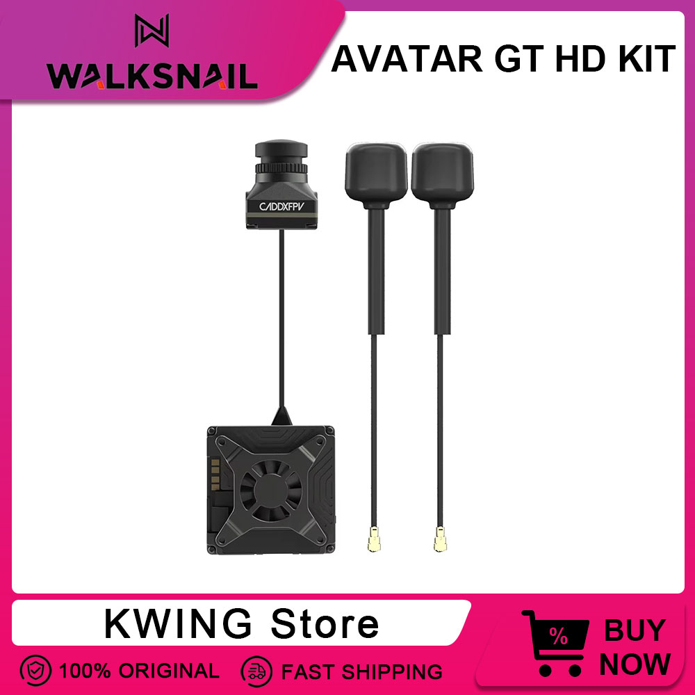 Walksnail Avatar GT HD KIT 2W  - đánh giá và giá Drone Kit Racing