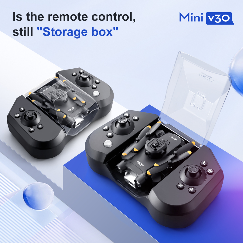 Mini V30 WiFi FPV Drone With 4 - đánh giá và giá Drone Kit Tricopter