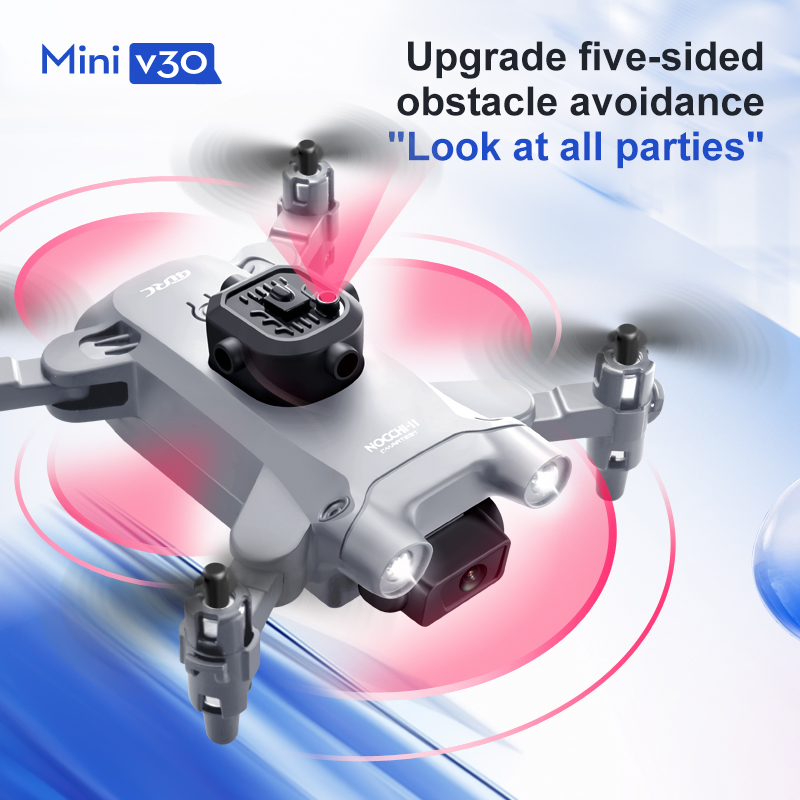 Mini V30 WiFi FPV Drone With 4 - đánh giá và giá Drone Kit Tricopter