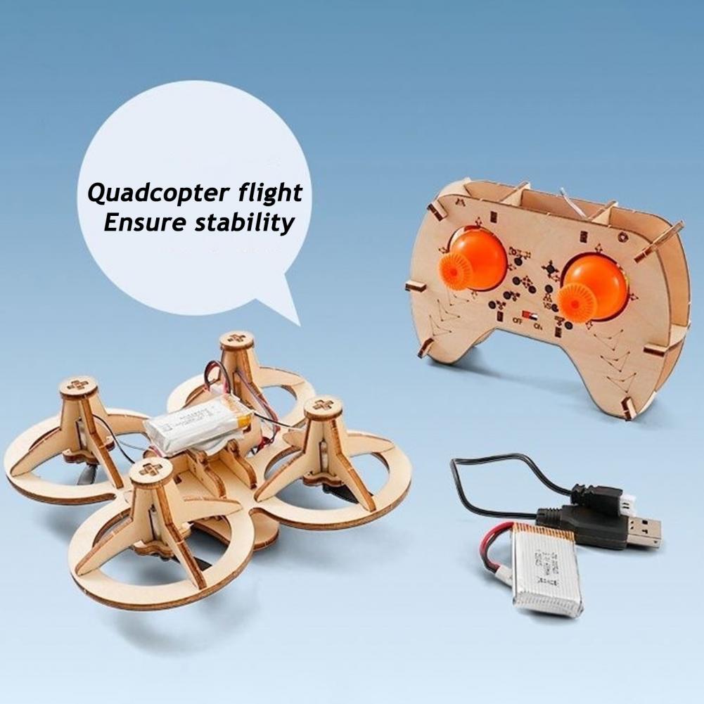 Rc Drone Toy Wooden Drone Puzz - đánh giá và giá Drone Kit Beginner