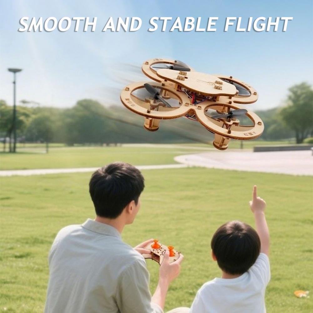 Rc Drone Toy Wooden Drone Puzz - đánh giá và giá Drone Kit Beginner