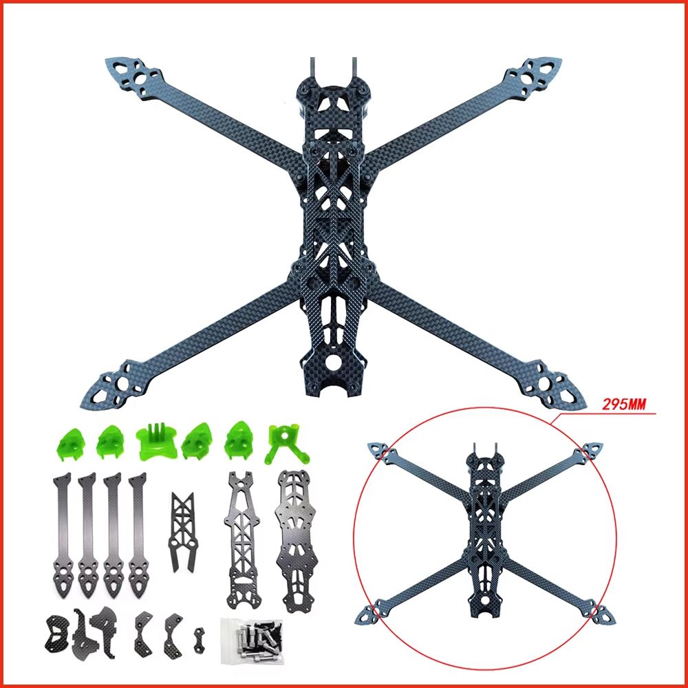 1pcs Mark4 Mark 4 HD 7inch 295 - đánh giá và giá Drone Kit Racing
