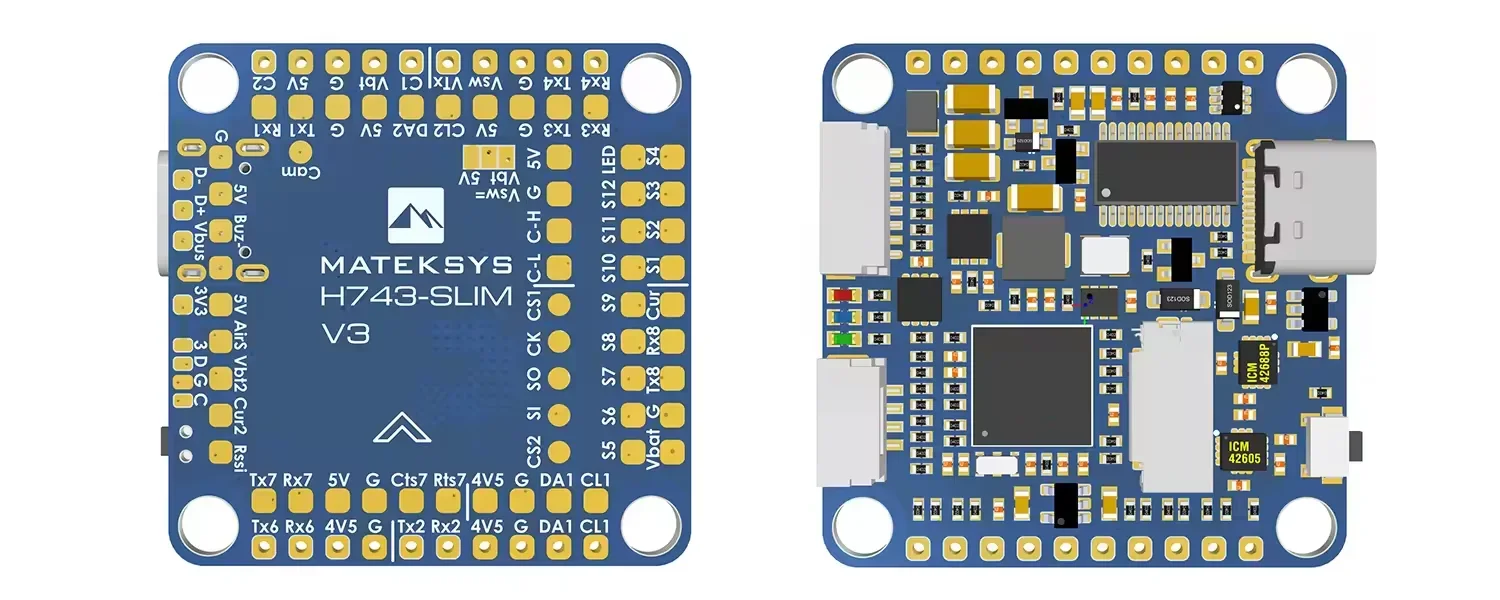 2026-Contrôleur MATEKSYS H743- - đánh giá và giá Drone Kit Racing