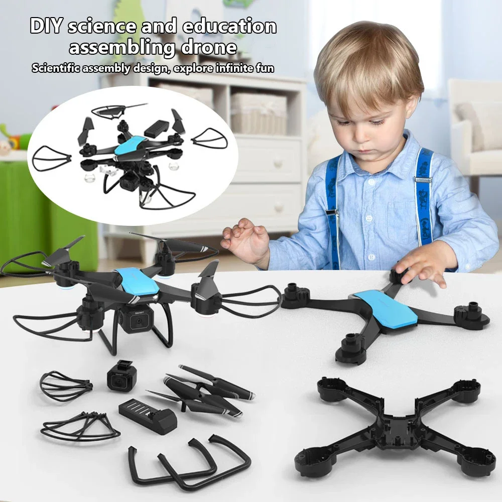 JJRC H108 DIY Teaching Assembl - đánh giá và giá Drone Kit With Camera