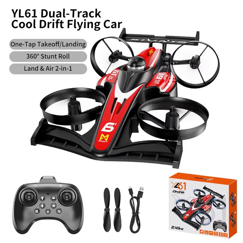 2026 Upgrade YL61 Dual-Use RC  - đánh giá và giá Drone Kit Tricopter
