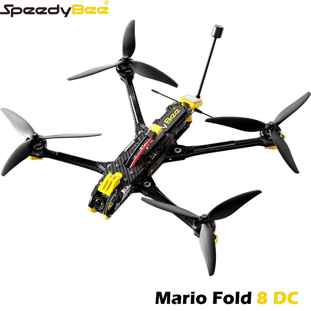 SpeedyBee Mario Fold 8 DC O3 K - đánh giá và giá Drone Kit Fpv