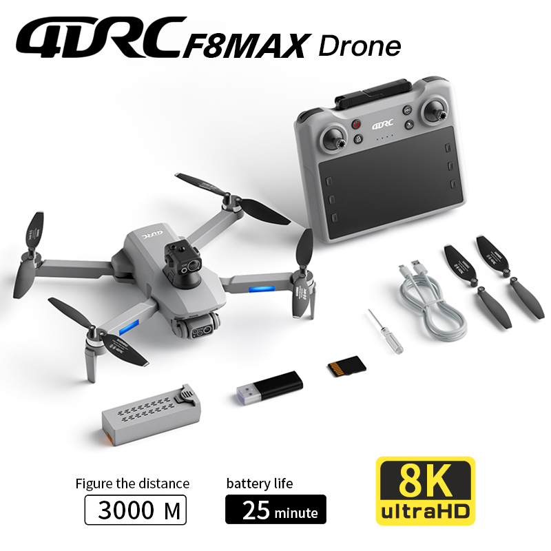 F8 MAX GPS Drone Professional  - đánh giá và giá Drone Kit Professional