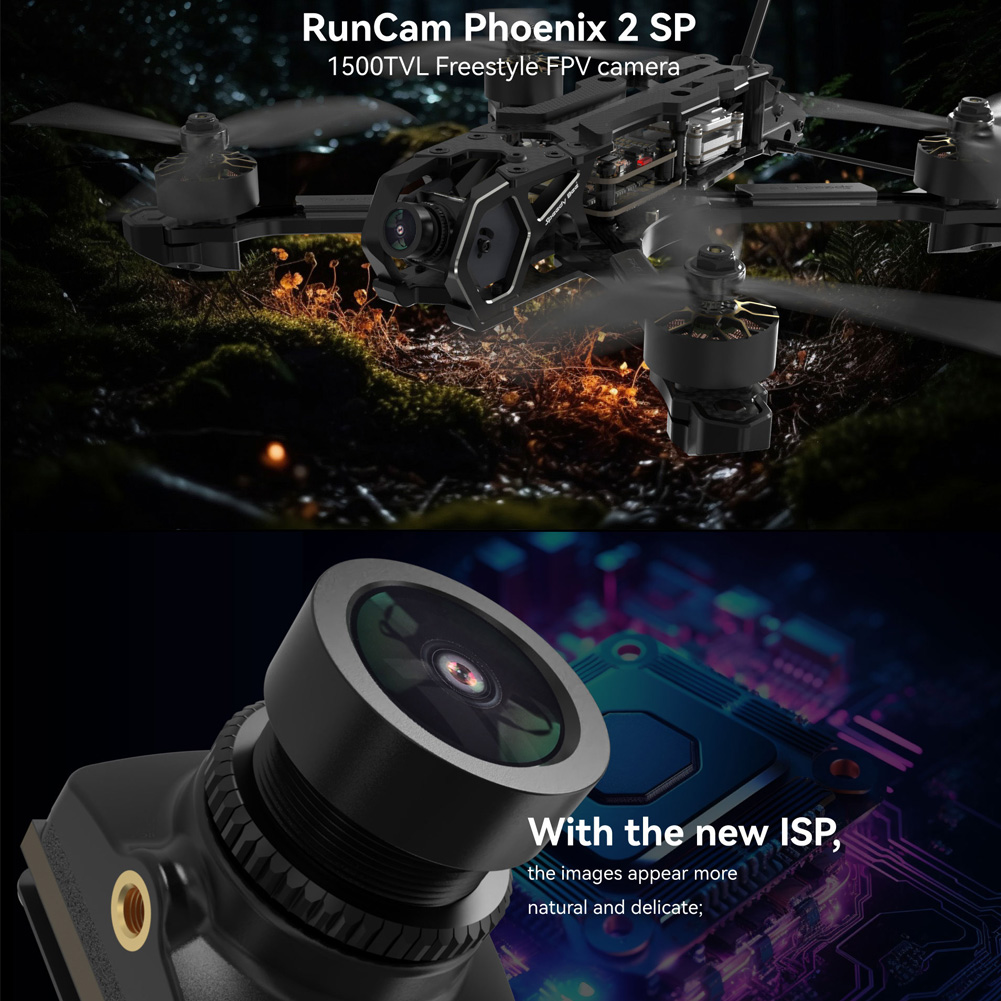 RunCam Phoenix 2 SP V3 Camera  - đánh giá và giá Drone Kit Hexacopter