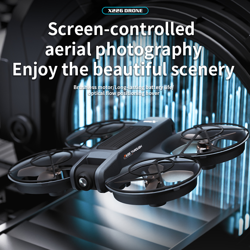 Lenovo X226 VR FPV 8K GPS Dron - đánh giá và giá Drone Kit Tricopter