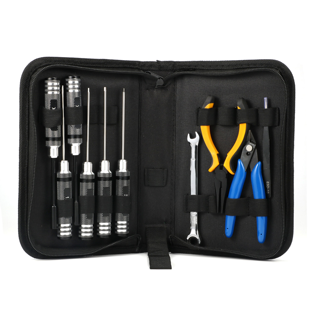 10PCS 10in1 FPV Drone RC Tool  - đánh giá và giá Drone Kit Beginner